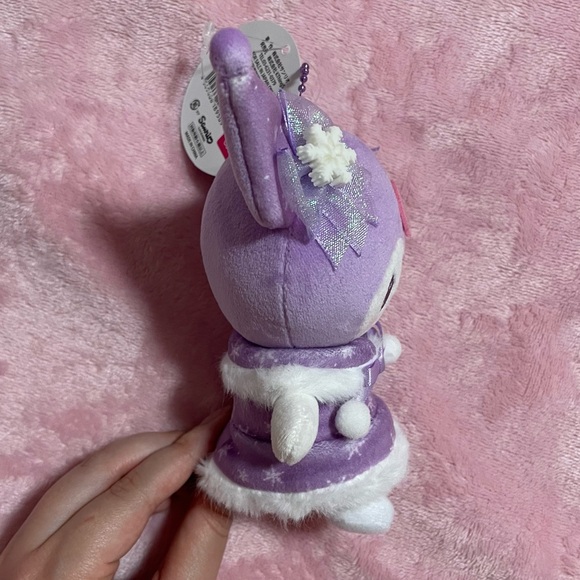 Sanrio Kuromi 50th Anniversary Snow Fantasy Mascot Plush - Picture 6 of 8
